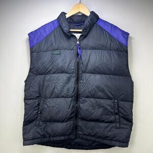 Vintage 90s Columbia Puffer Vest Large Jacket